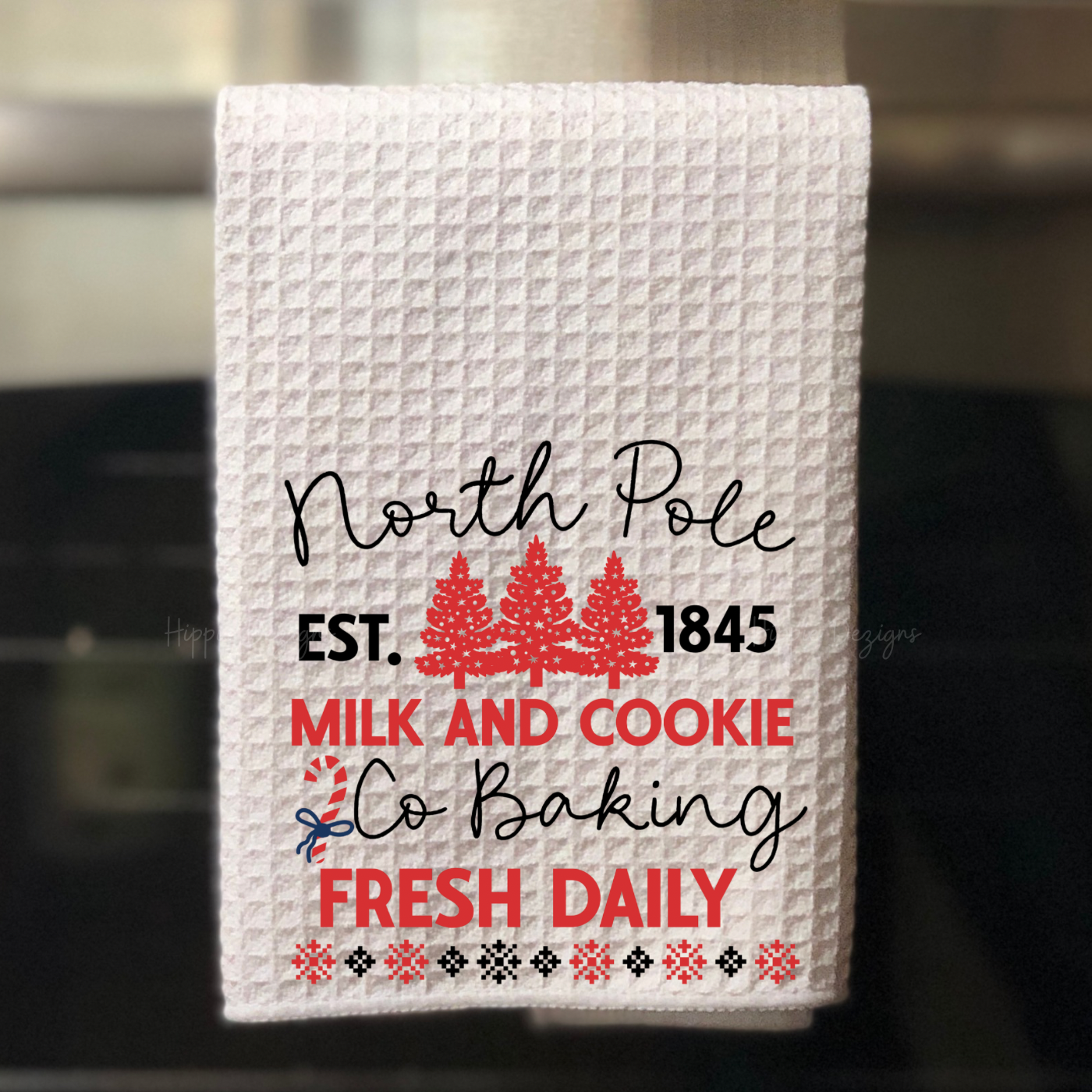 North Pole Kitchen Towel