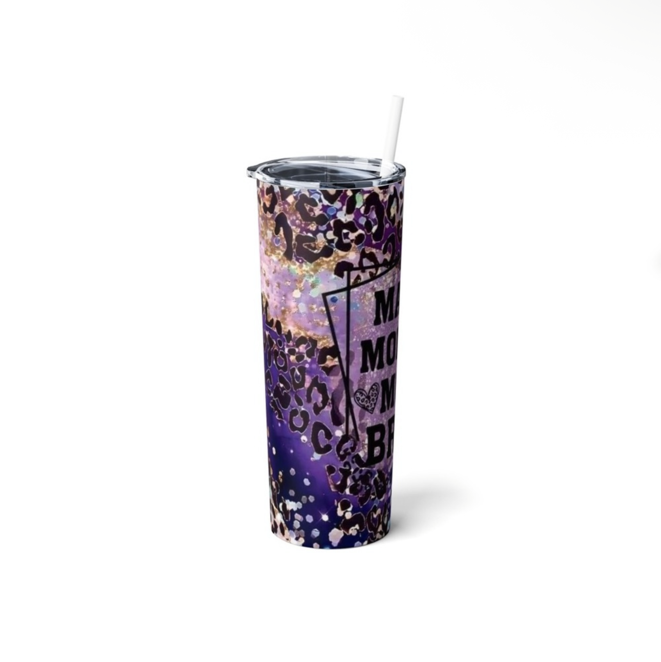 Mama Mommy Mom Bruh Purple 20oz Tumbler