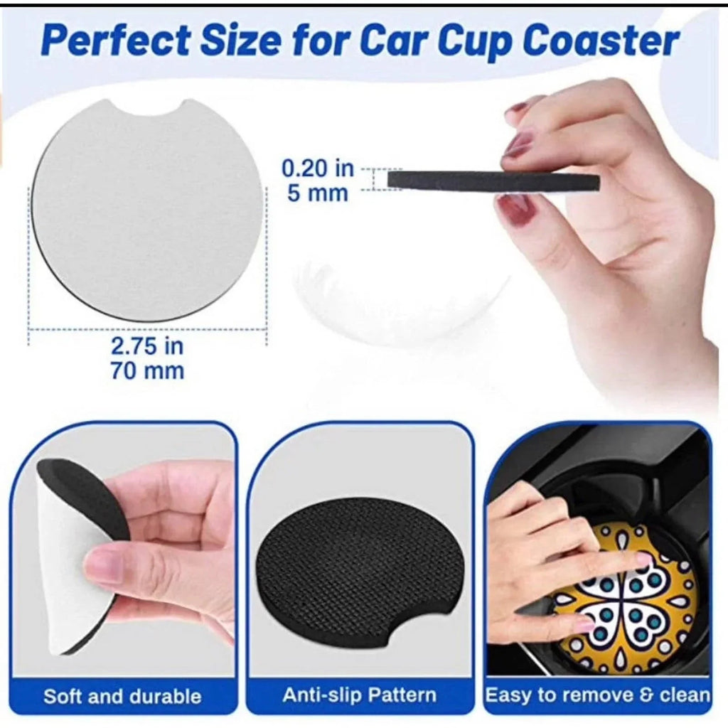 Bee 🐝 Kind Car Coaster Set