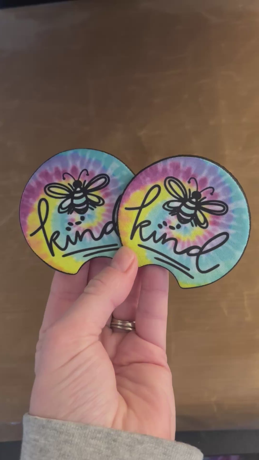 Bee 🐝 Kind Car Coaster Set